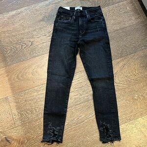 AGOLDE Sophie Midrise Crop Brand New With Tag